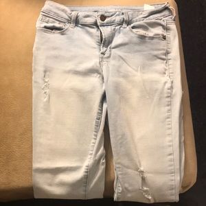 Old Navy rockstar mid rise petite 8